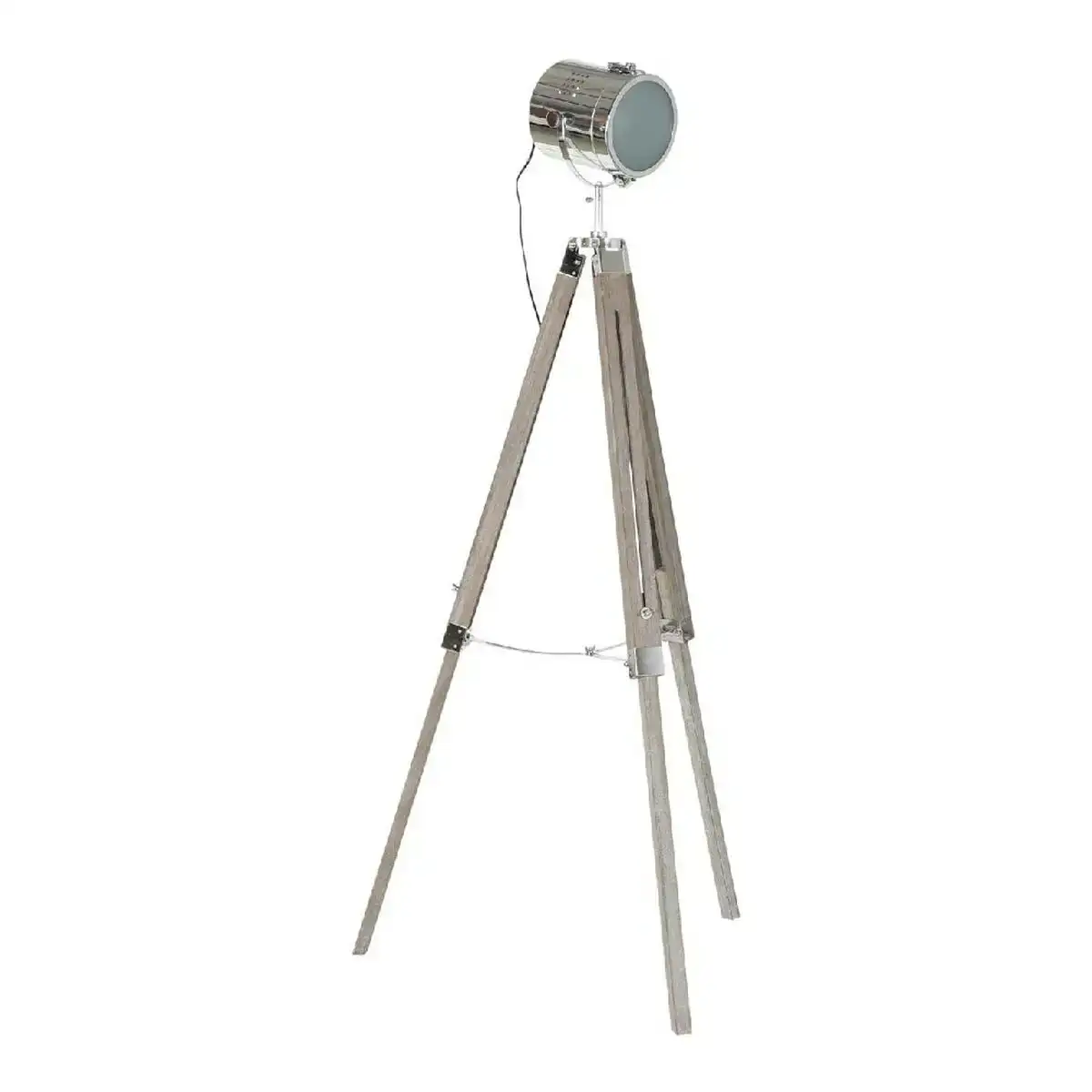 Lampadaire dkd home decor metal bois argent marron clair tripode 66 x 66 x 142 cm _8263. Entrez dans l'Univers de DIAYTAR COTE D'IVOIRE - Où le Shopping Devient une Découverte. Explorez nos rayons et dénichez des trésors qui illuminent votre quotidien.