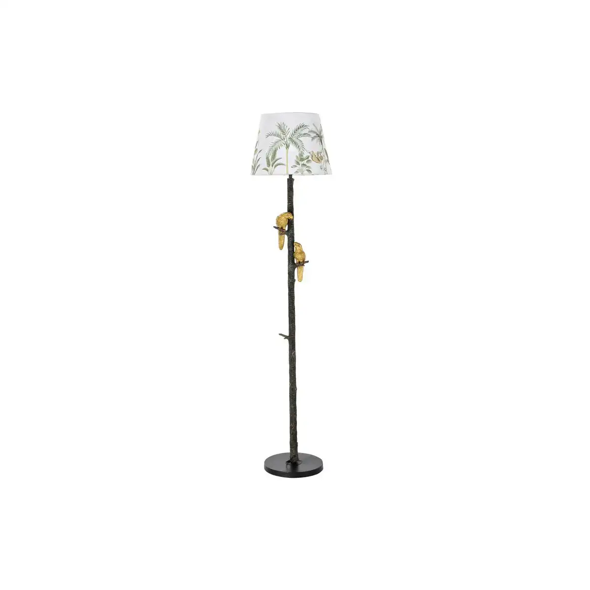 Lampadaire dkd home decor metal polyester resine 50 w 37 x 37 x 165 cm _2639. DIAYTAR COTE D'IVOIRE - Votre Destination Shopping Exquise. Explorez notre boutique en ligne et découvrez des trésors qui ajoutent une touche de sophistication à votre style et à votre espace.