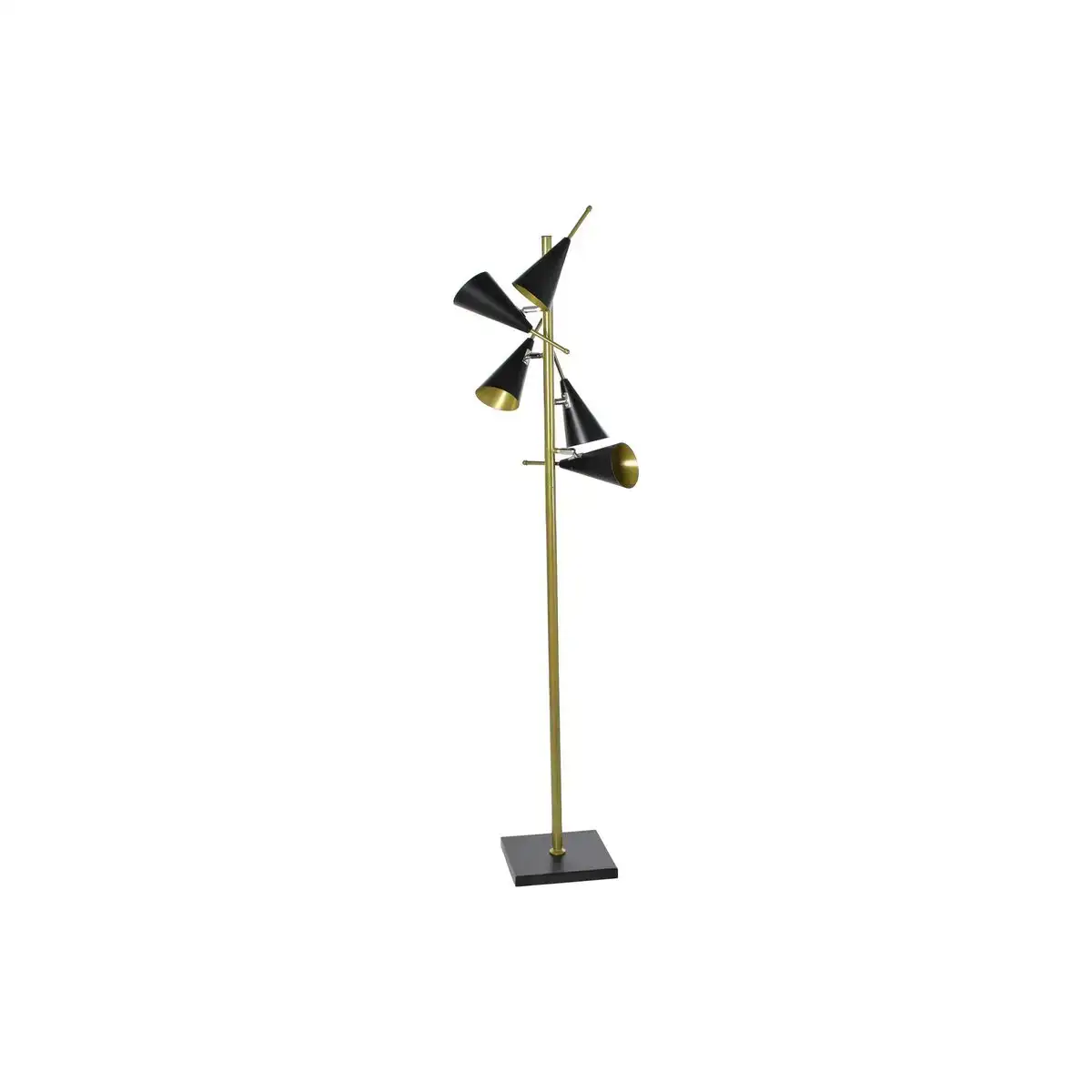 Lampadaire dkd home decor noir dore metal moderne 36 x 36 x 160 cm _3703. DIAYTAR COTE D'IVOIRE - Votre Destination pour un Shopping Inoubliable. Naviguez à travers notre catalogue et choisissez des produits qui vous marquent par leur originalité.