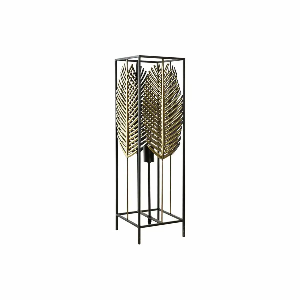 Lampadaire dkd home decor volet noir dore metal 20 x 20 x 71 cm _2481. DIAYTAR COTE D'IVOIRE - Où le Shopping Devient une Aventure Culturelle. Plongez dans notre univers de produits qui célèbrent l'héritage et l'artisanat du Côte d'Ivoire.