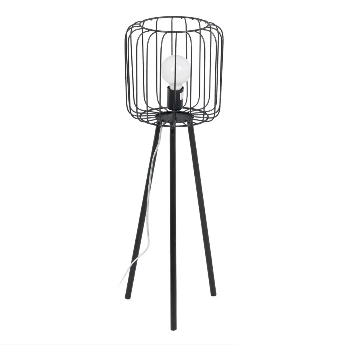 Lampadaire noir metal 25 x 25 x 80 cm_8626. Entrez dans l'Univers de DIAYTAR COTE D'IVOIRE - Où Chaque Produit a son Histoire. Explorez notre catalogue et découvrez des trésors qui racontent la riche culture du Côte d'Ivoire.