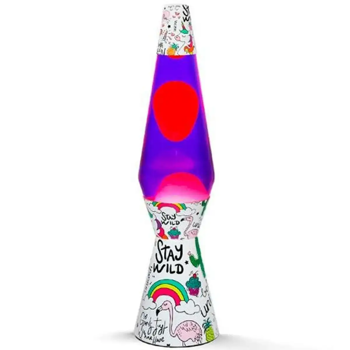 Lampe a lave itotal violet licorne multicouleur_5795. Entrez dans le Monde de DIAYTAR COTE D'IVOIRE - Où Chaque Produit Raconte une Histoire Unique. Explorez notre sélection et laissez-vous transporter par des récits à travers les articles que vous choisissez.