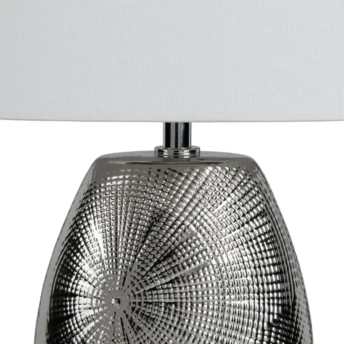 Lampe de bureau 18 x 31 8 x 44 5 cm ceramique argent_3653. Entrez dans le Monde Éclectique de DIAYTAR COTE D'IVOIRE. Explorez nos catégories et dénichez des trésors qui reflètent la richesse et l'authenticité du Côte d'Ivoire.