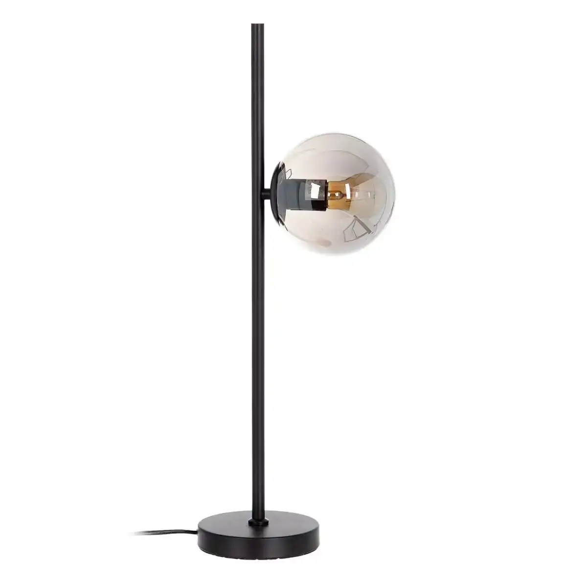 Lampe de bureau 22 x 15 x 60 cm verre noir metal_8159. DIAYTAR COTE D'IVOIRE - L'Art de Choisir, l'Art de S'émerveiller. Explorez notre gamme de produits et laissez-vous émerveiller par des créations authentiques et des designs modernes.