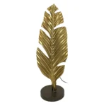 Lampe de bureau 24 x 24 x 65 cm noir dore metal_6581. DIAYTAR COTE D'IVOIRE - Où Choisir Devient une Expérience Personnalisée. Explorez notre boutique en ligne pour découvrir des produits qui s'adaptent à votre style et à votre essence.