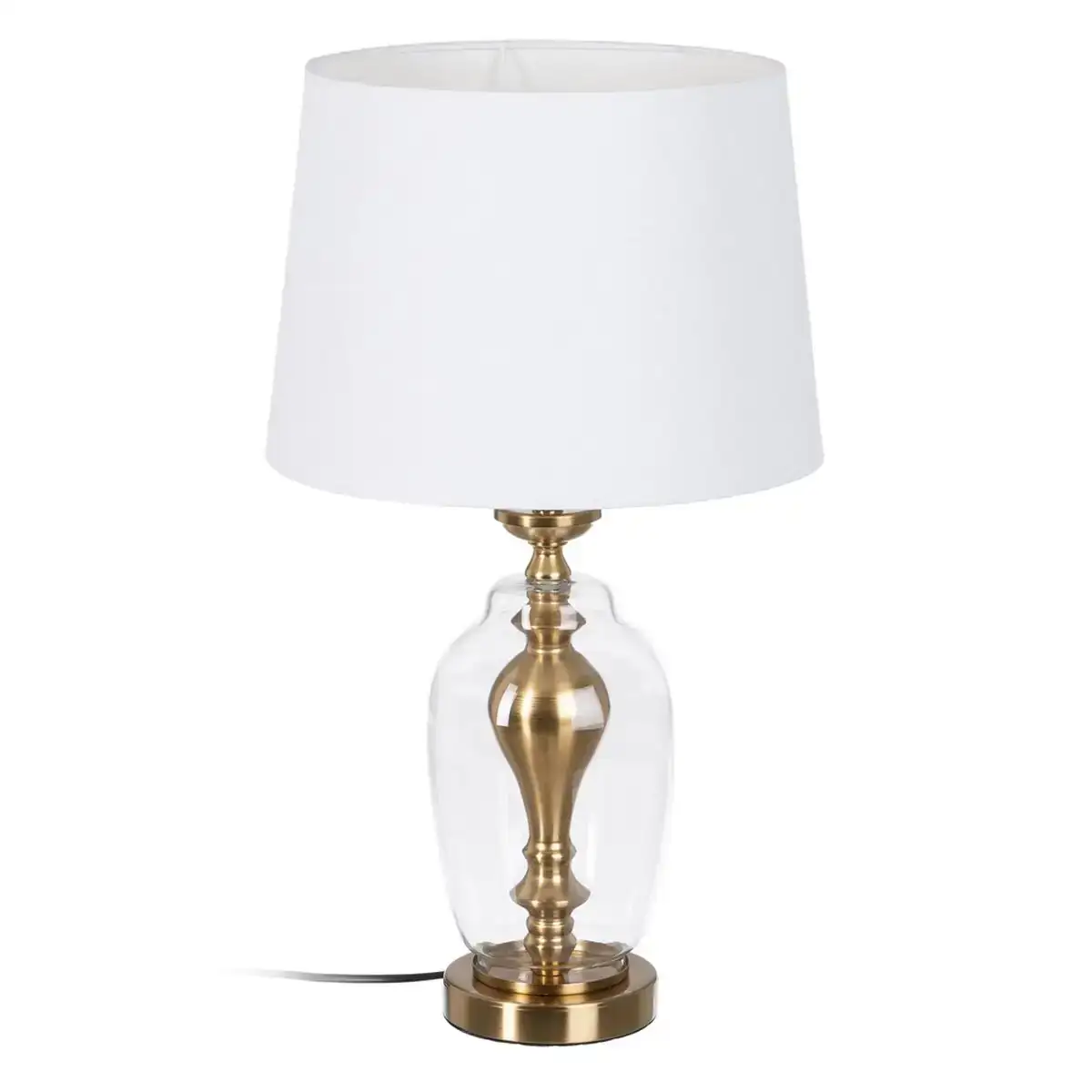 Lampe de bureau 33 x 33 x 58 cm dore metal_6749. Bienvenue dans l'univers captivant de DIAYTAR COTE D'IVOIRE - Votre Plateforme de Shopping Tout-en-Un. Parcourez notre boutique en ligne pour découvrir des produits uniques, allant des articles ménagers aux élégants accessoires de mode.