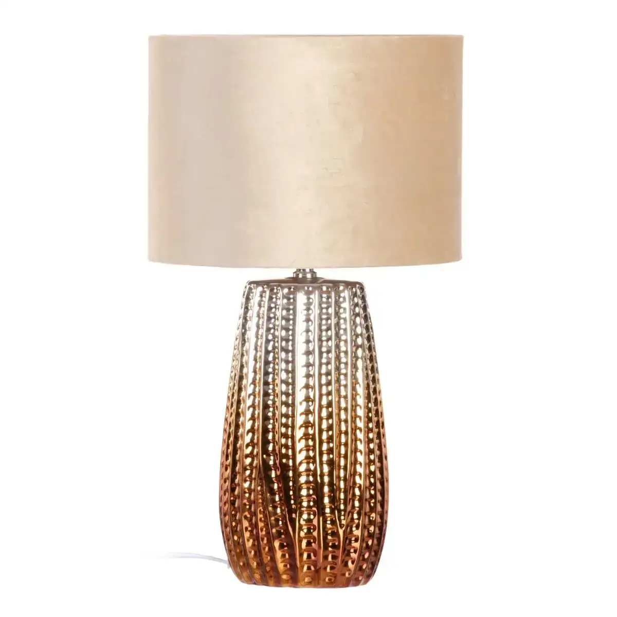 Lampe de bureau ceramique dore 30 x 30 x 40 cm_7392. Bienvenue sur DIAYTAR COTE D'IVOIRE - Votre Fenêtre sur le Shopping Moderne. Parcourez notre boutique en ligne et découvrez des produits qui incarnent l'évolution du style et de la qualité.