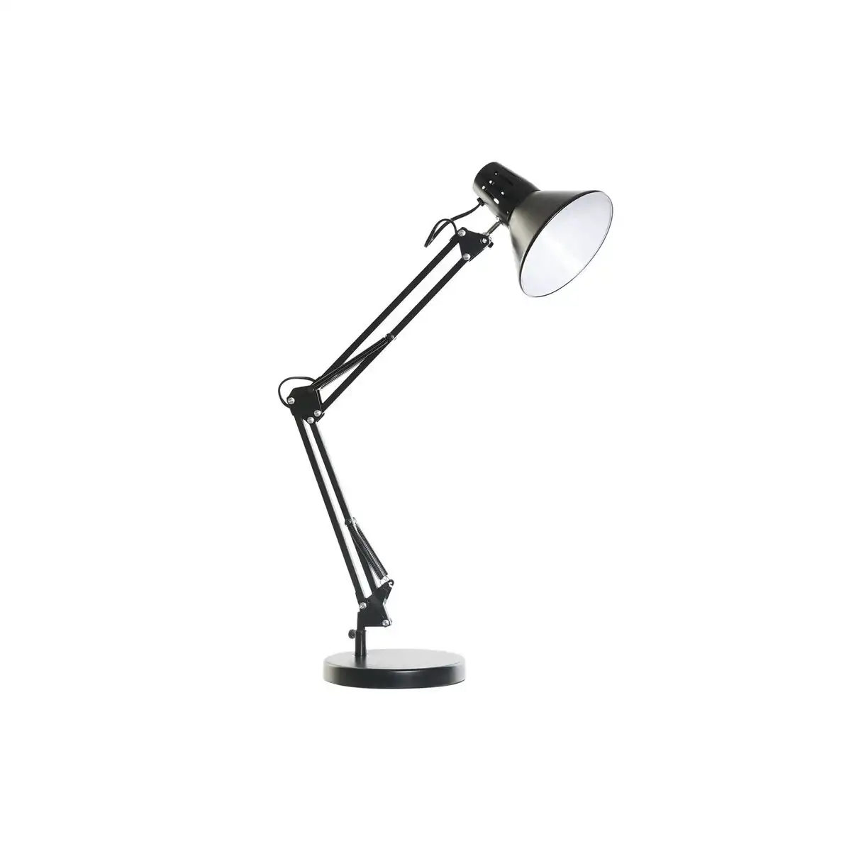 Lampe de bureau dkd home decor 22 x 39 x 69 cm noir metal 220 v 50 w_4563. DIAYTAR COTE D'IVOIRE - Votre Passage Vers l'Excellence Shopping. Découvrez un catalogue en ligne qui offre une expérience d'achat exceptionnelle, avec des produits soigneusement sélectionnés pour satisfaire tous les goûts.