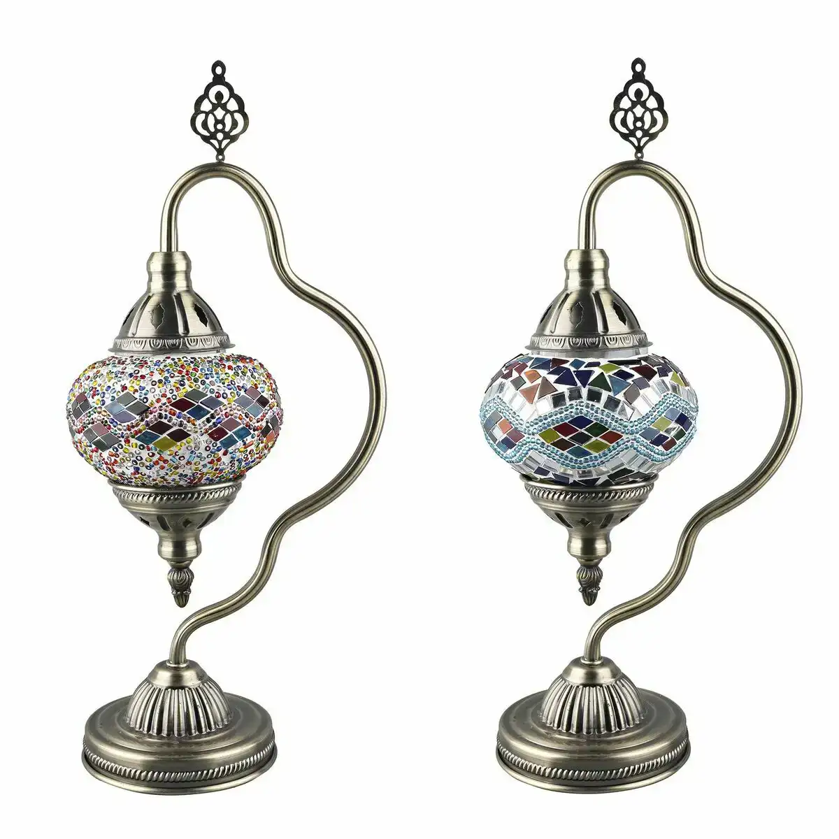 Lampe de bureau dkd home decor 25 x 15 x 45 cm verre metal multicouleur 220 v 50 w 2 unites _9505. DIAYTAR COTE D'IVOIRE - Là où Vos Rêves Prendent Forme. Plongez dans notre catalogue diversifié et trouvez des produits qui enrichiront votre quotidien, du pratique à l'exceptionnel.