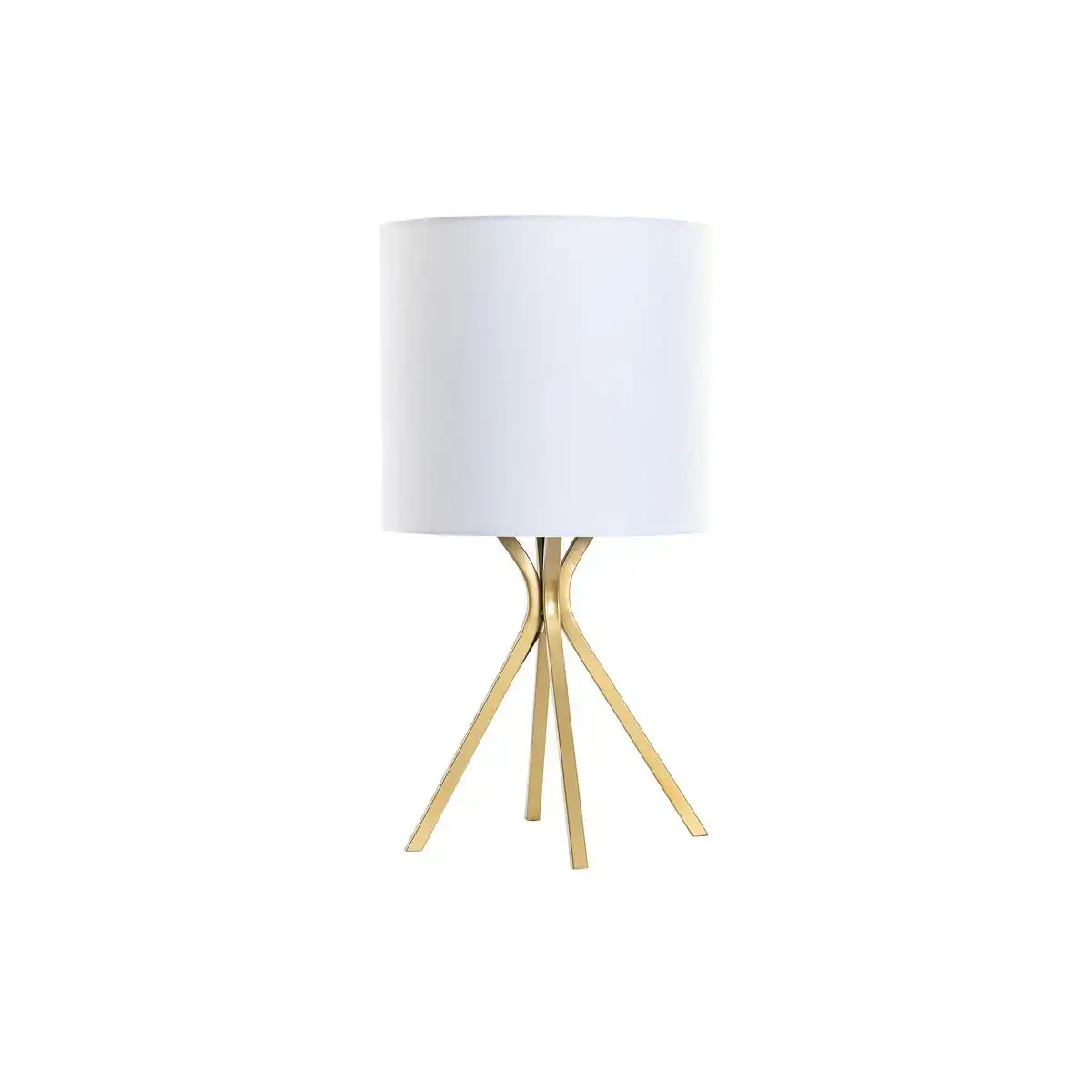 Lampe de bureau dkd home decor 30 x 30 x 56 cm dore metal blanc 220 v 50 w_4456. DIAYTAR COTE D'IVOIRE - Où Choisir est un Acte de Création. Naviguez à travers notre plateforme et choisissez des produits qui complètent votre histoire personnelle.