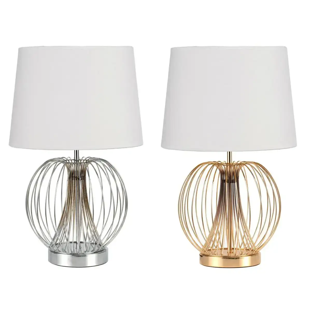 Lampe de bureau dkd home decor 32 5 x 32 5 x 52 cm metal blanc 220 v 50 w 2 unites _8254. DIAYTAR COTE D'IVOIRE - Votre Destination pour un Shopping Inégalé. Naviguez à travers notre sélection minutieuse pour trouver des produits qui répondent à tous vos besoins.