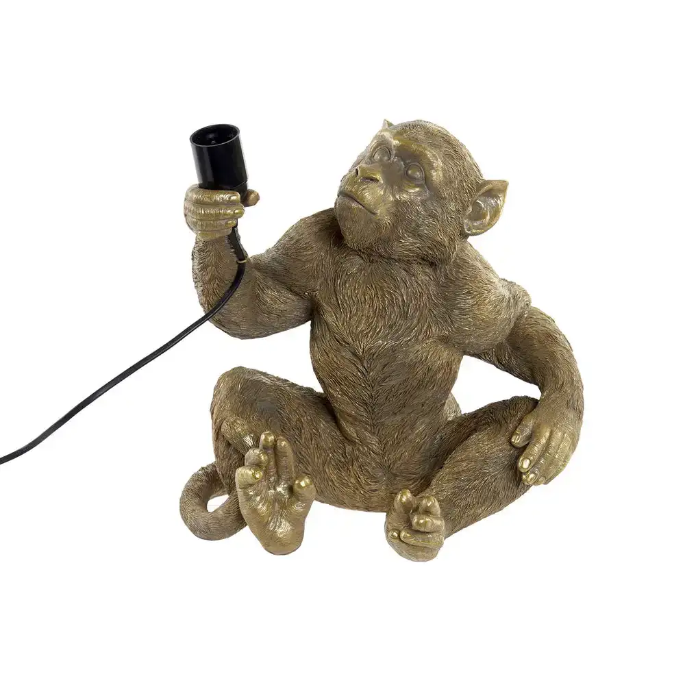 Lampe de bureau dkd home decor 33 x 31 x 34 5 cm dore resine 220 v 60 w_2389. DIAYTAR COTE D'IVOIRE - Votre Passage vers l'Élégance Accessible. Parcourez notre boutique en ligne pour trouver des produits qui vous permettent d'allier style et économies.