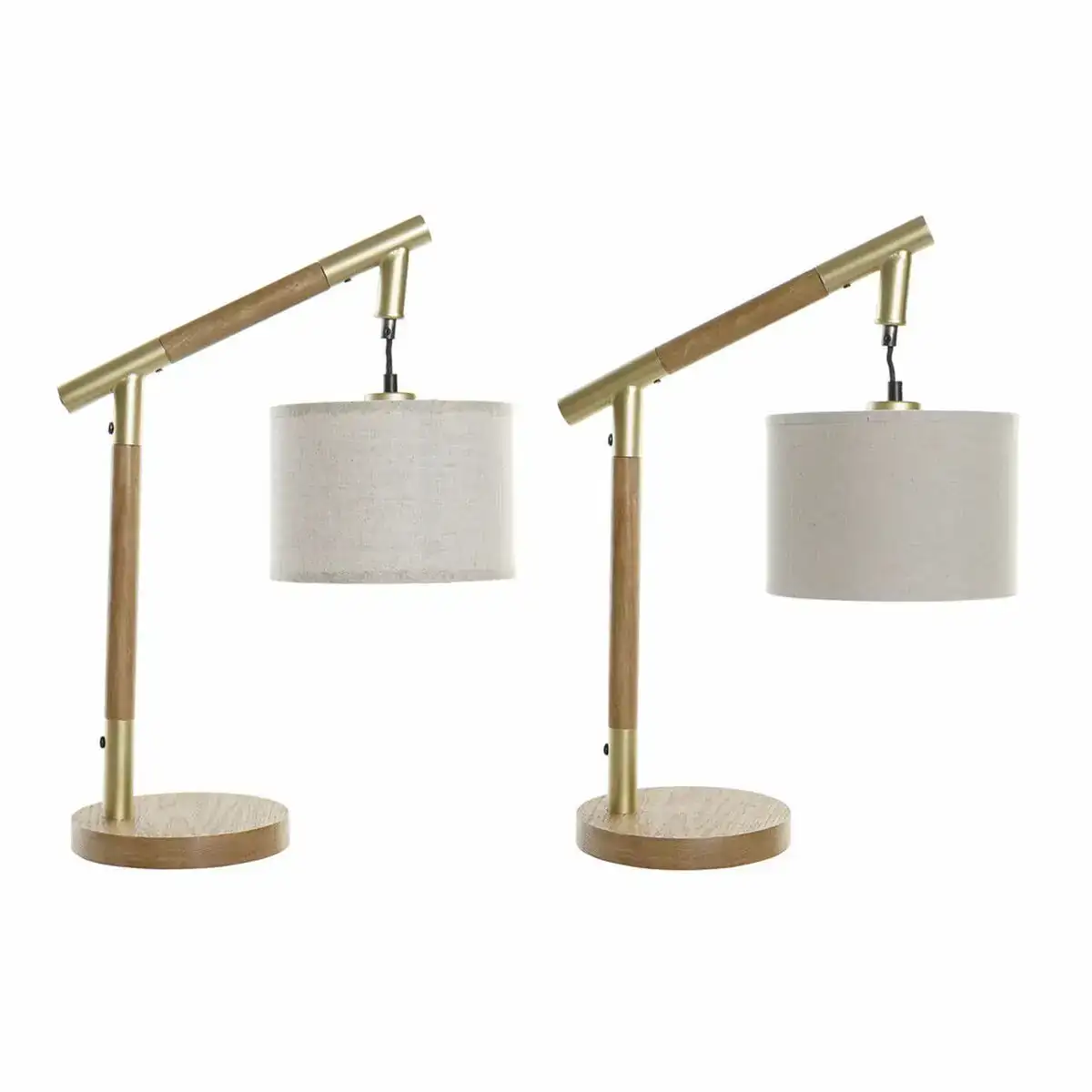 Lampe de bureau dkd home decor 36 x 20 x 52 cm marron 220 v 50 w frene 2 unites _4183. DIAYTAR COTE D'IVOIRE - Votre Source de Trouvailles uniques. Naviguez à travers notre catalogue et trouvez des articles qui vous distinguent et reflètent votre unicité.
