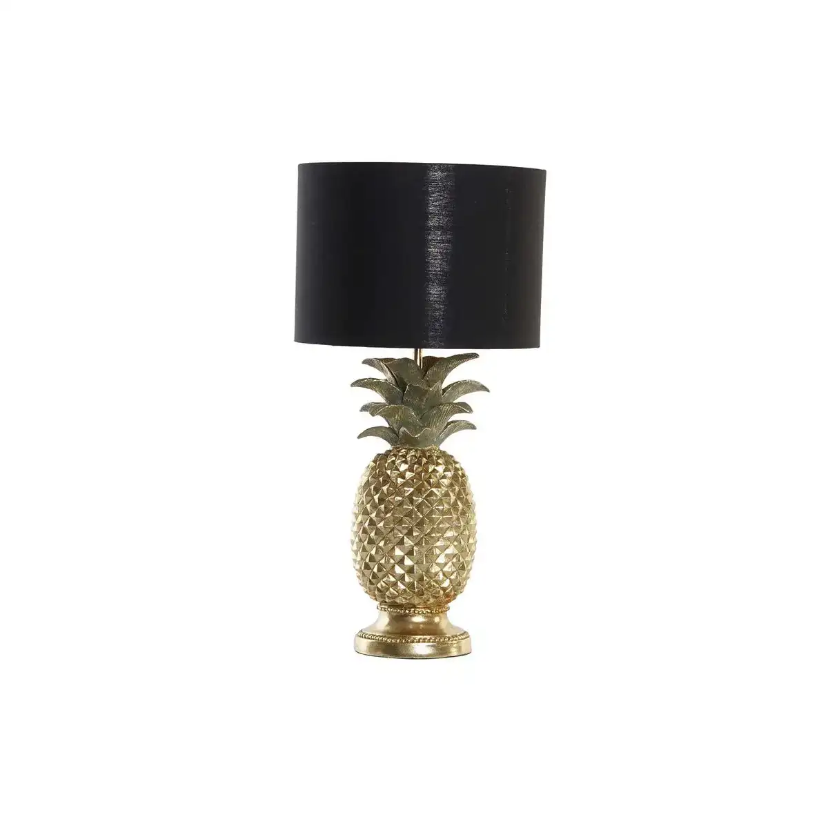 Lampe de bureau dkd home decor ananas noir dore polyester resine 50 w 24 x 24 x 47 cm _6632. DIAYTAR COTE D'IVOIRE - Où la Tradition s'Harmonise avec le Moderne. Parcourez notre gamme diversifiée et choisissez des produits qui révèlent l'âme du Côte d'Ivoire.