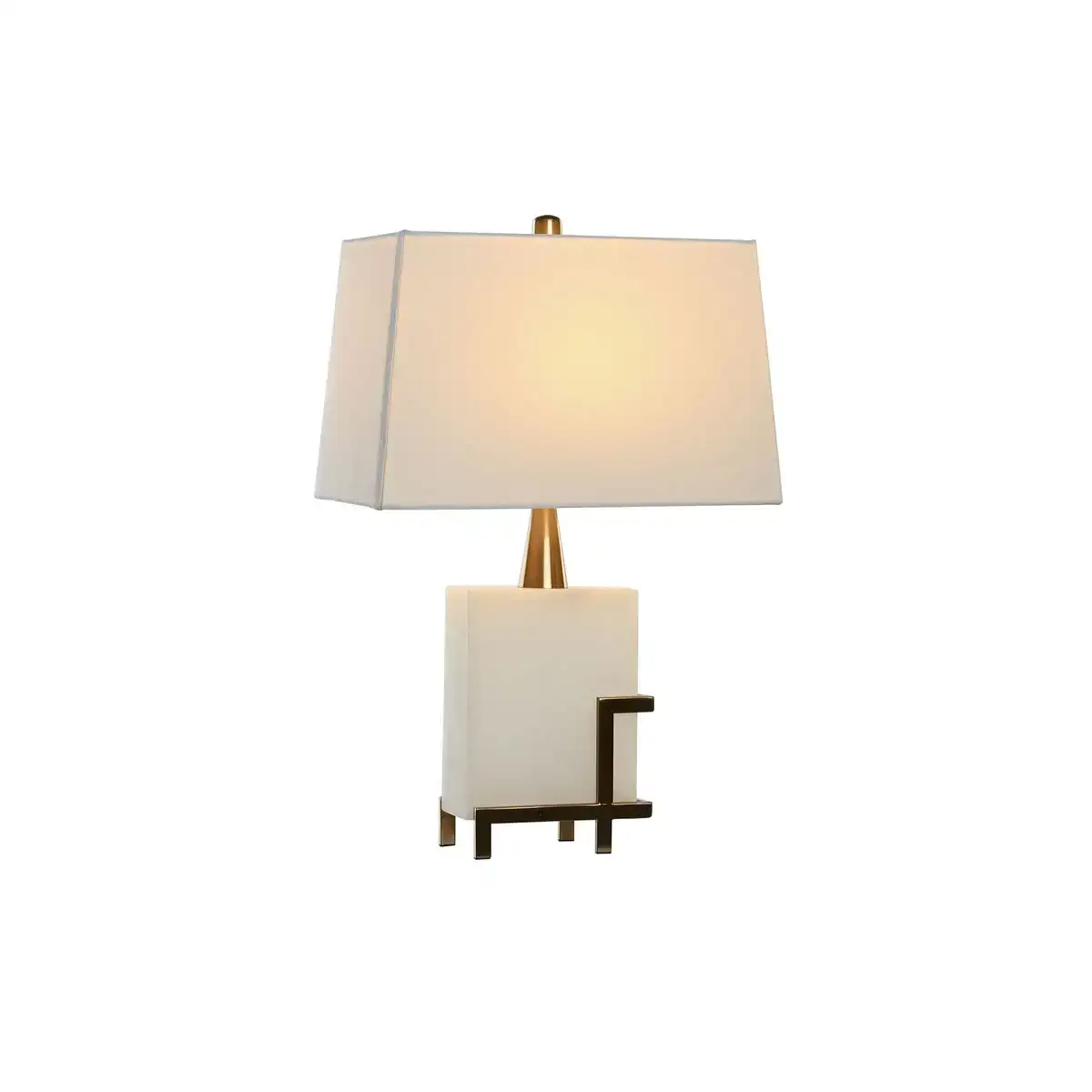 Lampe de bureau dkd home decor blanc dore metal 60 w 220 v 40 x 23 x 62 cm_2334. Bienvenue sur DIAYTAR COTE D'IVOIRE - Où Chaque Détail compte. Plongez dans notre univers et choisissez des produits qui ajoutent de l'éclat et de la joie à votre quotidien.