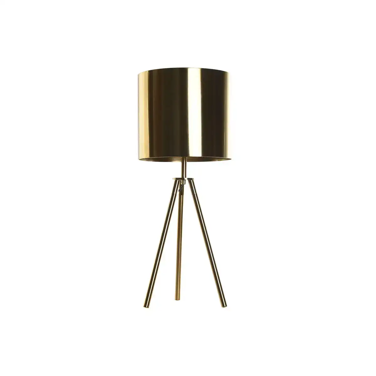Lampe de bureau dkd home decor dore metal 25 x 25 x 56 cm 220 v 50 w 25 x 25 x 60 cm_1321. DIAYTAR COTE D'IVOIRE - Votre Passage vers le Raffinement. Plongez dans notre univers de produits exquis et choisissez des articles qui ajoutent une touche de sophistication à votre vie.