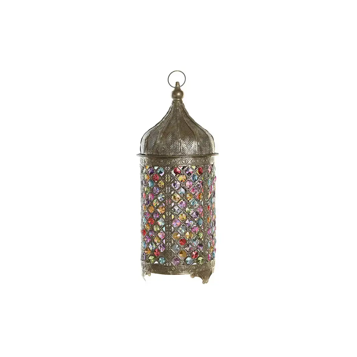 Lampe de bureau dkd home decor dore metal multicouleur 220 v 40 w 50 w 25 x 25 x 59 cm_2249. DIAYTAR COTE D'IVOIRE - L'Odyssée du Shopping à Votre Portée. Parcourez notre boutique en ligne et partez à la découverte d'articles qui rendront chaque jour spécial.