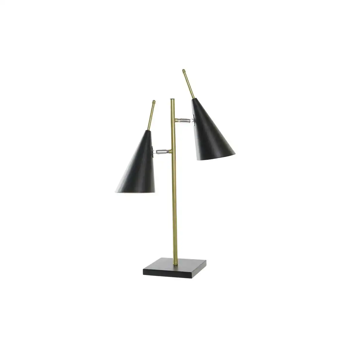 Lampe de bureau dkd home decor noir dore metal 25 w 220 v 38 x 16 x 64 cm_4118. Bienvenue chez DIAYTAR COTE D'IVOIRE - Où Votre Shopping Prend Vie. Découvrez notre univers et dénichez des trésors qui ajoutent de la couleur à votre quotidien.