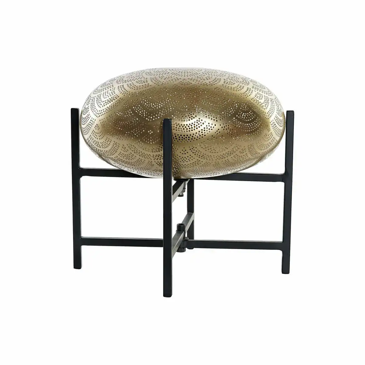 Lampe de bureau dkd home decor noir metal 220 v dore 50 w 35 x 35 x 33 cm _1230. DIAYTAR COTE D'IVOIRE - Où la Tradition Renouvelée Rencontre l'Innovation. Explorez notre gamme de produits qui fusionnent l'héritage culturel avec les besoins contemporains.