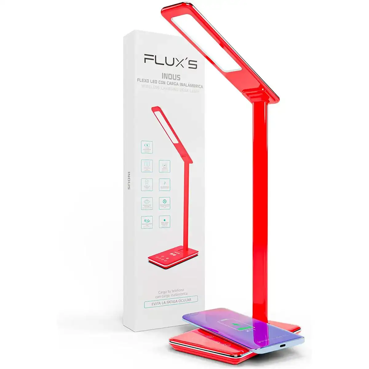 Lampe de bureau flux s usb rouge metal abs 7 w 12 x 15 x 31 5 cm_4020. Entrez dans le Monde de DIAYTAR COTE D'IVOIRE - Où la Satisfaction est la Priorité. Explorez notre sélection pensée pour vous offrir une expérience de shopping qui va au-delà de vos attentes.