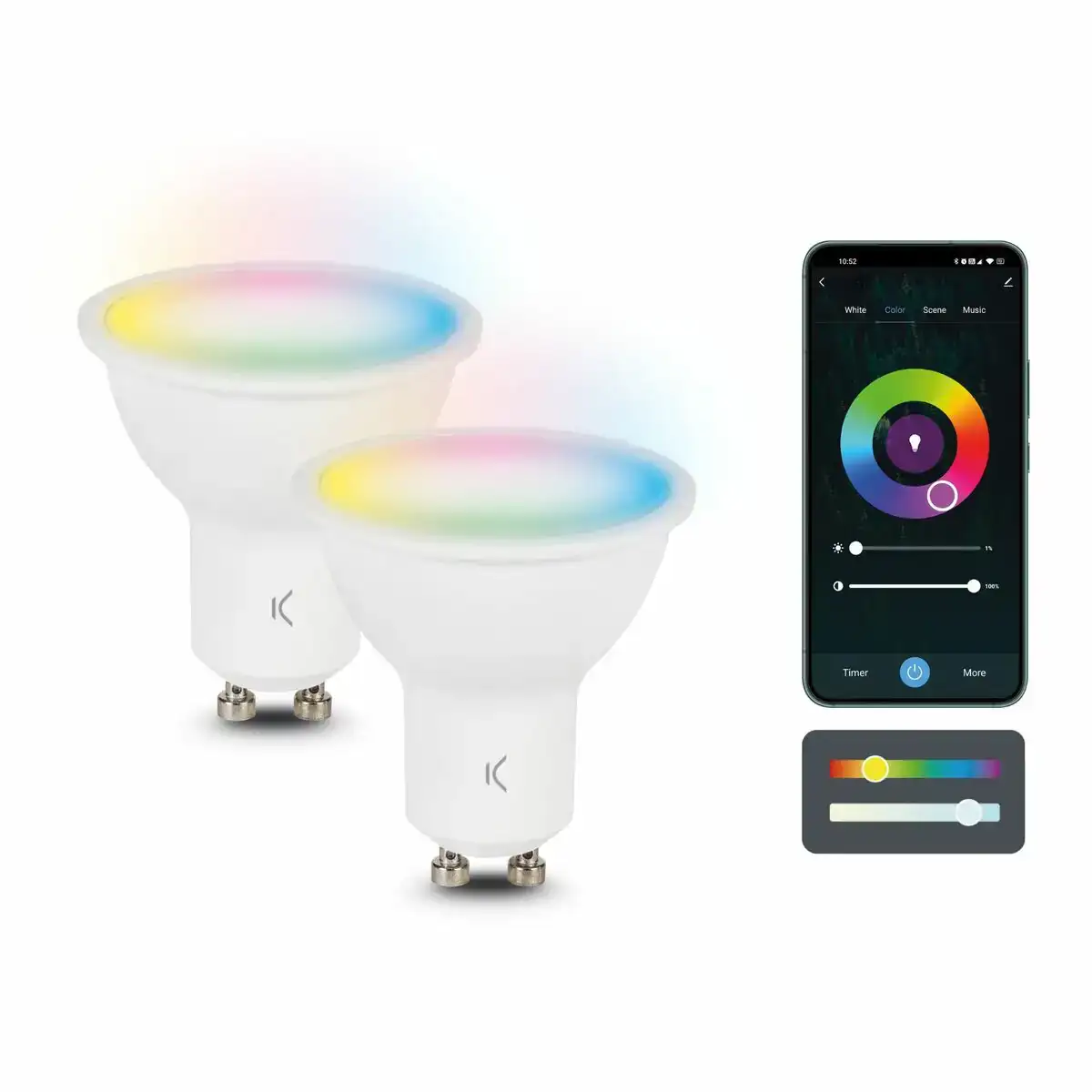 Lampe led ksix gu10 5 5 w g_4175. Bienvenue chez DIAYTAR COTE D'IVOIRE - Votre Destination Shopping Complète! Découvrez une boutique en ligne généraliste au Côte d'Ivoire offrant une vaste gamme de produits, allant des vêtements aux gadgets électroniques, en passant par l'artisanat local.