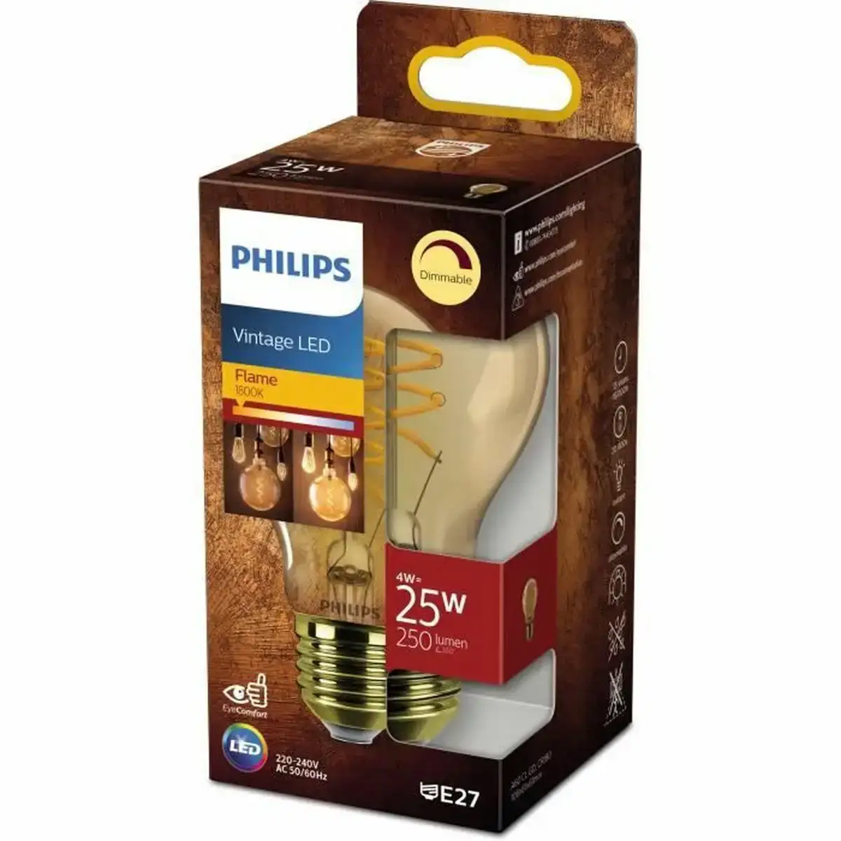 Lampe led philips bombilla regulable 25 w_4727. DIAYTAR COTE D'IVOIRE - L'Art du Shopping Facilité. Naviguez sur notre plateforme en ligne pour découvrir une expérience d'achat fluide et agréable, avec une gamme de produits adaptés à tous.