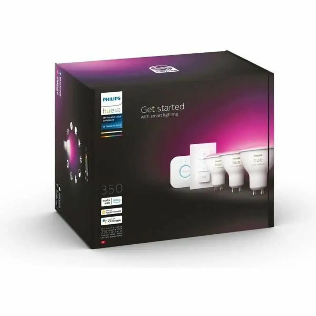 Lampe led philips kit de inicio gu10 blanc g gu10 350 lm 6500 k 3 unites _6490. DIAYTAR COTE D'IVOIRE - L'Art de Choisir, l'Art de Se Distinquer. Naviguez à travers notre catalogue et choisissez des produits qui ajoutent une note d'élégance à votre style unique.