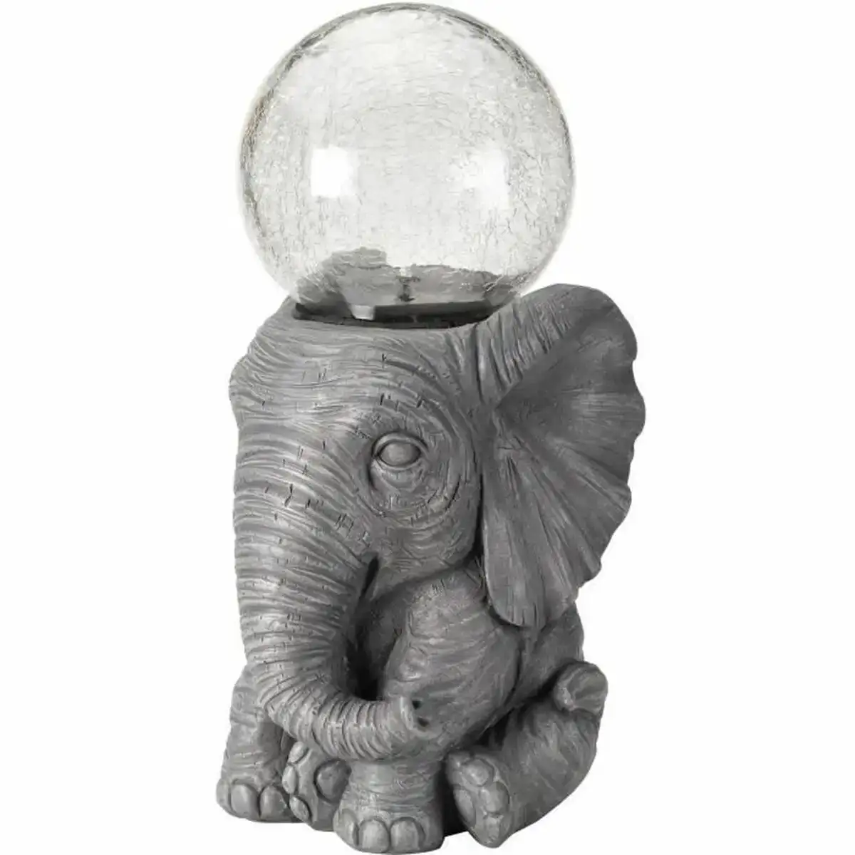 Lampe solaire elephant blanc_3186. Entrez dans l'Univers de DIAYTAR COTE D'IVOIRE - Où Choisir est un Voyage. Explorez notre gamme diversifiée et trouvez des articles qui répondent à tous vos besoins et envies.