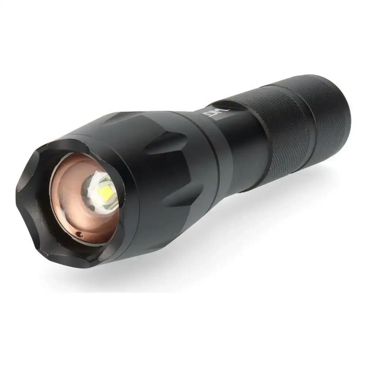 Lampe torche led edm cree xml t6 zoom noir aluminium 5 w 140 lm_3965. DIAYTAR COTE D'IVOIRE - L'Art de Vivre le Shopping Authentique. Découvrez notre boutique en ligne et trouvez des produits qui célèbrent la culture et l'héritage du Côte d'Ivoire.