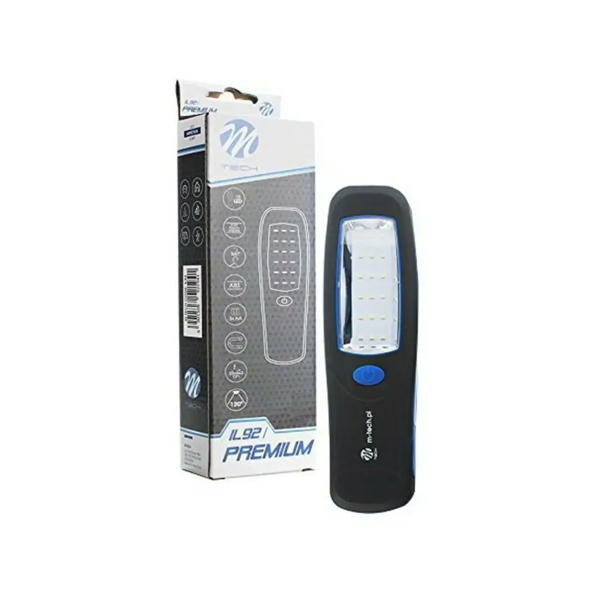 Lampe torche led m tech il92_9001. DIAYTAR COTE D'IVOIRE - L'Art de Choisir, l'Art de S'émerveiller. Explorez notre boutique en ligne et choisissez des articles qui éveillent votre sens de l'émerveillement.