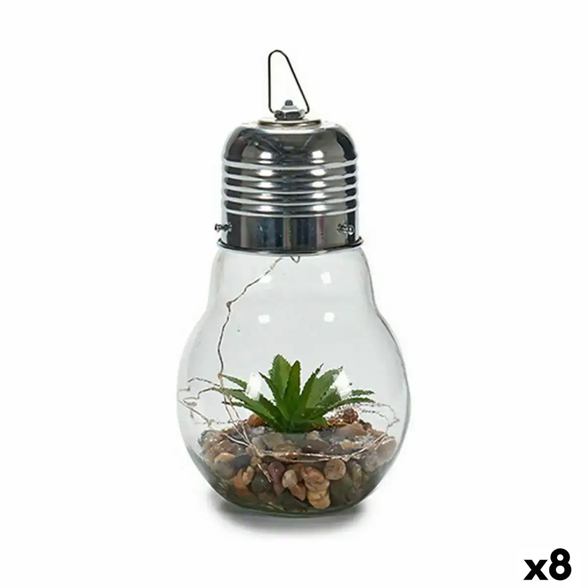 Lampion guirlandes ampoule cactus verre 8 unites _7550. DIAYTAR COTE D'IVOIRE - Où Choisir est une Célébration de l'Artisanat Local. Découvrez notre boutique en ligne et choisissez des produits qui incarnent la passion des artisans sénégalais.