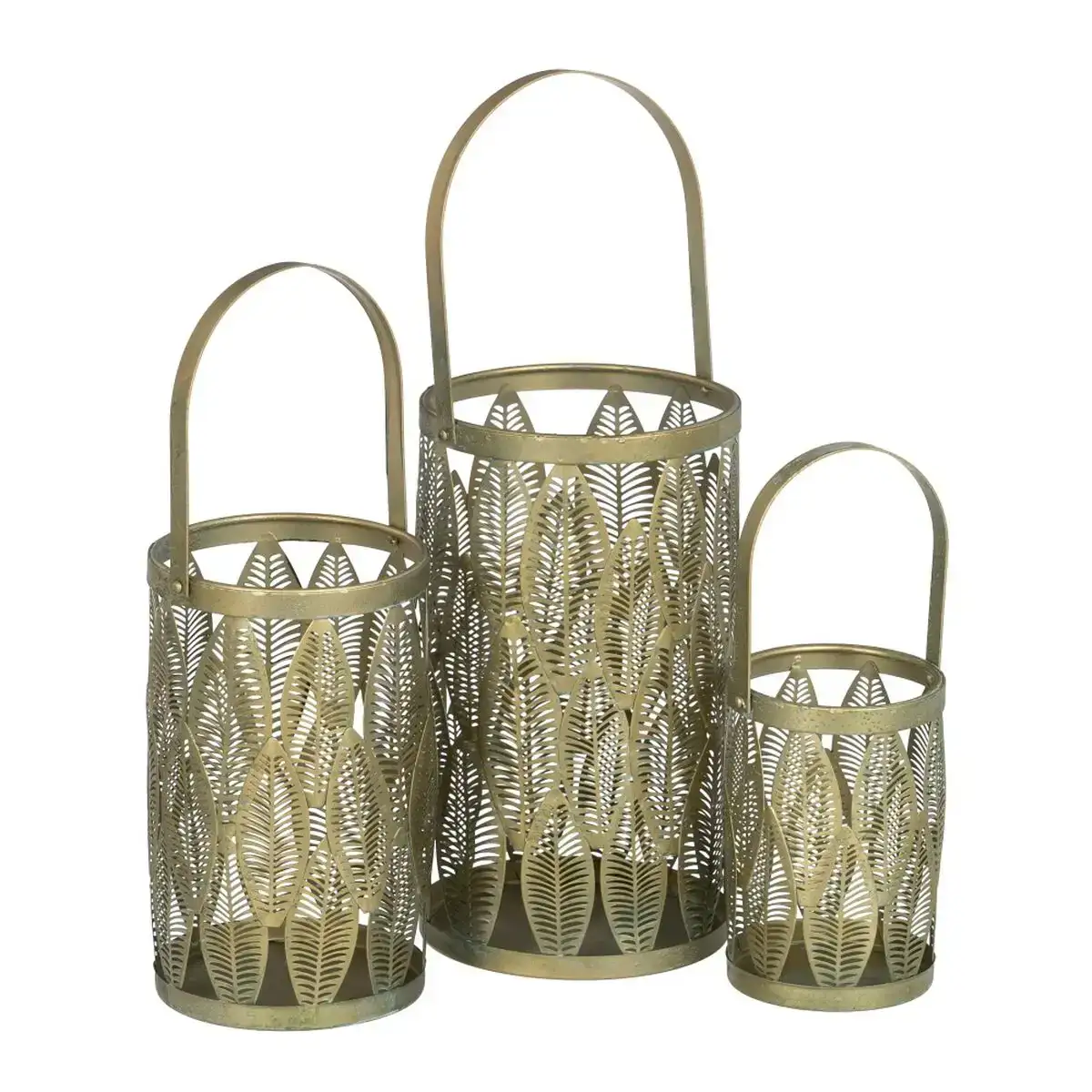 Lanterne bougeoir dore metal 13 x 13 x 23 cm 3 unites _4884. Bienvenue sur DIAYTAR COTE D'IVOIRE - Votre Fenêtre sur le Shopping Moderne. Parcourez notre boutique en ligne et découvrez des produits qui incarnent l'évolution du style et de la qualité.