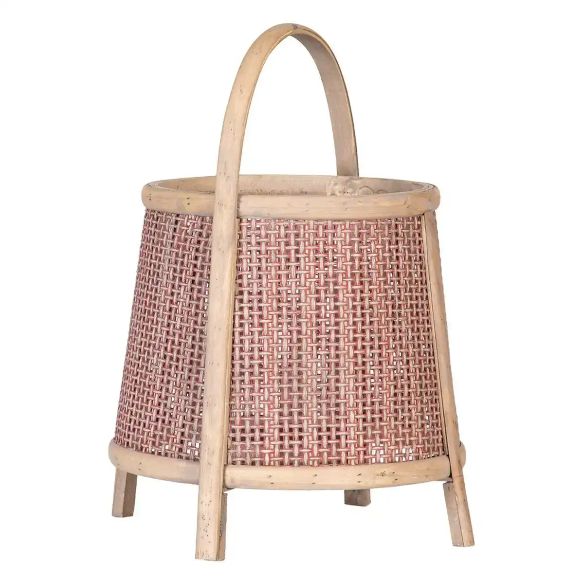 Lanterne bougeoir marron fibre naturelle 33 x 33 x 44 cm_8826. DIAYTAR COTE D'IVOIRE - Votre Portail Vers l'Élégance Accessible. Parcourez notre boutique en ligne pour découvrir des produits qui incarnent le luxe à des prix abordables.