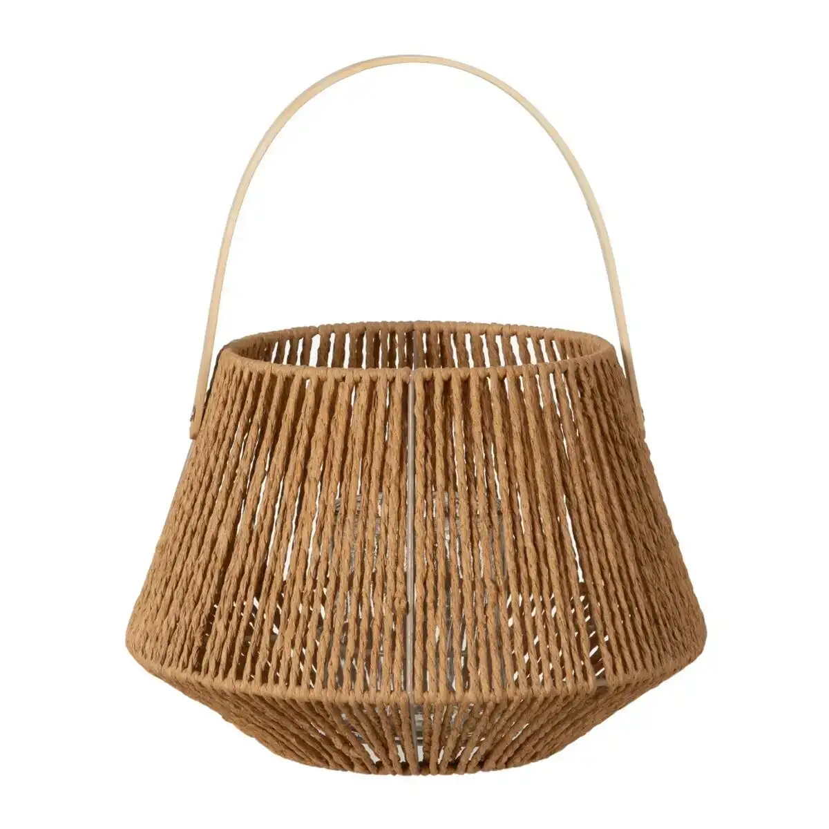 Lanterne bougeoir naturel fibre naturelle 31 x 31 x 22 cm_6946. DIAYTAR COTE D'IVOIRE - L'Univers de l'Élégance Accessible. Plongez dans notre catalogue et choisissez des produits qui allient sophistication et accessibilité pour un shopping exquis.