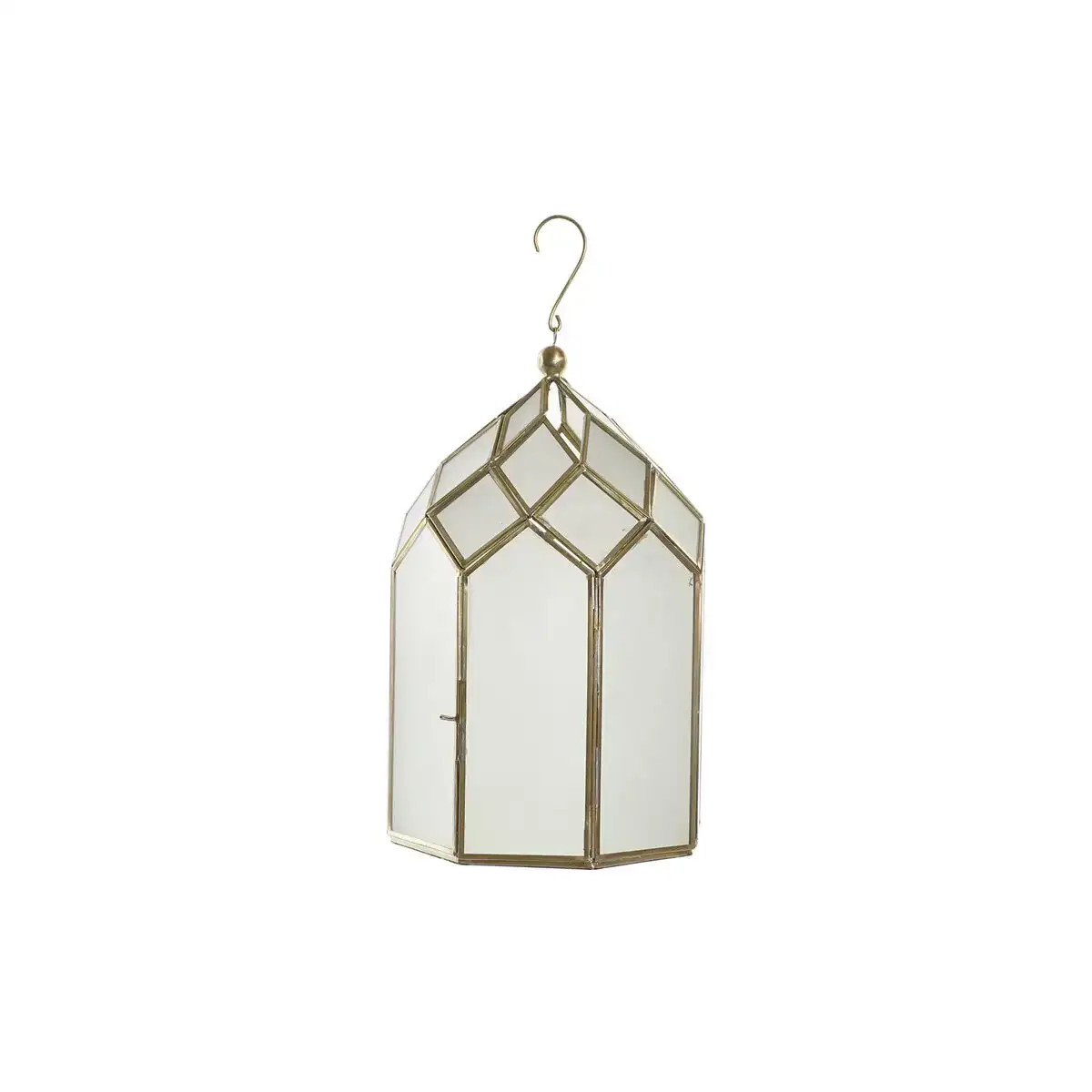 Lanterne dkd home decor translucide verre dore laiton 19 x 19 x 31 cm _5341. Bienvenue chez DIAYTAR COTE D'IVOIRE - Où Choisir est un Voyage. Plongez dans notre plateforme en ligne pour trouver des produits qui ajoutent de la couleur et de la texture à votre quotidien.