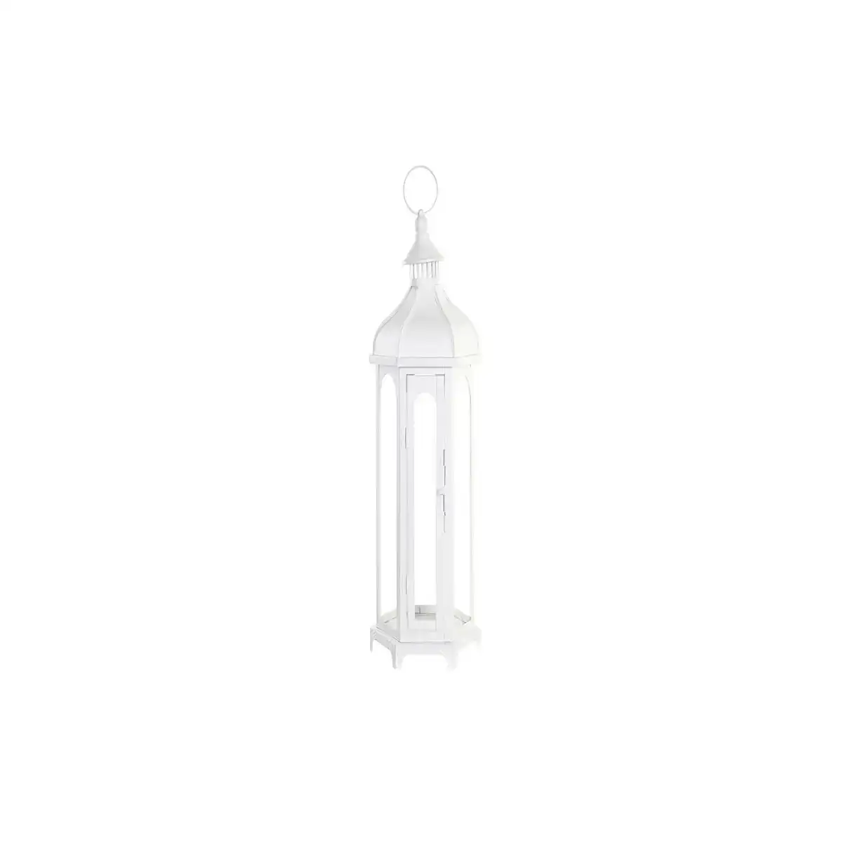 Lanterne dkd home decor verre metal blanc 20 x 17 x 55 cm _1642. Bienvenue sur DIAYTAR COTE D'IVOIRE - Où Choisir est un Voyage Sensoriel. Plongez dans notre catalogue et trouvez des produits qui éveillent vos sens et embellissent votre quotidien.