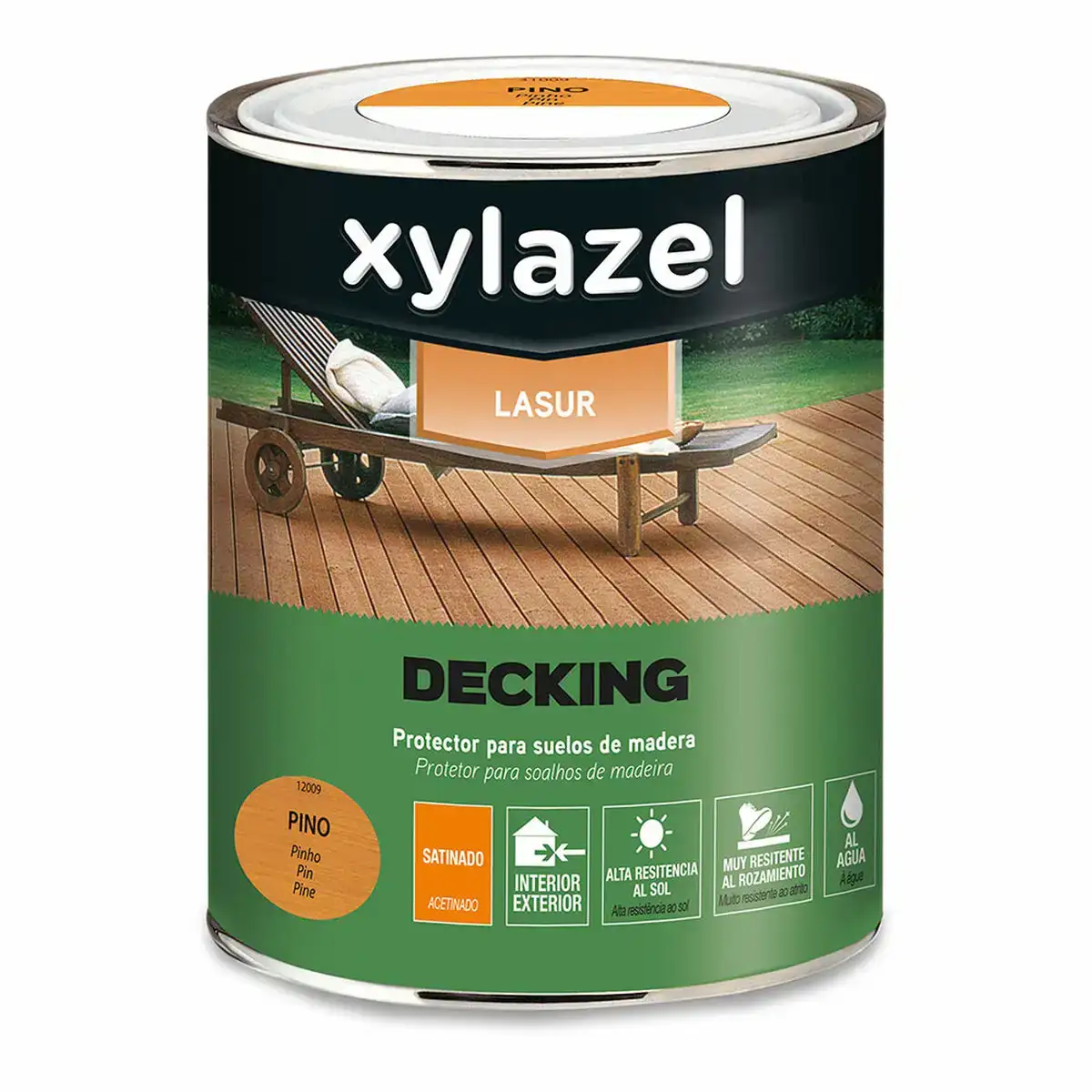 Lasure xylazel decking protecteur de surface 750 ml pin satine_9559. DIAYTAR COTE D'IVOIRE - Là où Chaque Achat a du Sens. Explorez notre gamme et choisissez des produits qui racontent une histoire, du traditionnel au contemporain.
