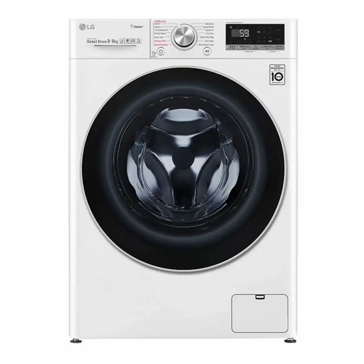 Laveuse secheuse lg f4dv5009s0w 9kg 6kg blanc 1400 rpm_8059. DIAYTAR COTE D'IVOIRE - Où Choisir est un Plaisir. Explorez notre boutique en ligne et choisissez parmi des produits de qualité qui satisferont vos besoins et vos goûts.