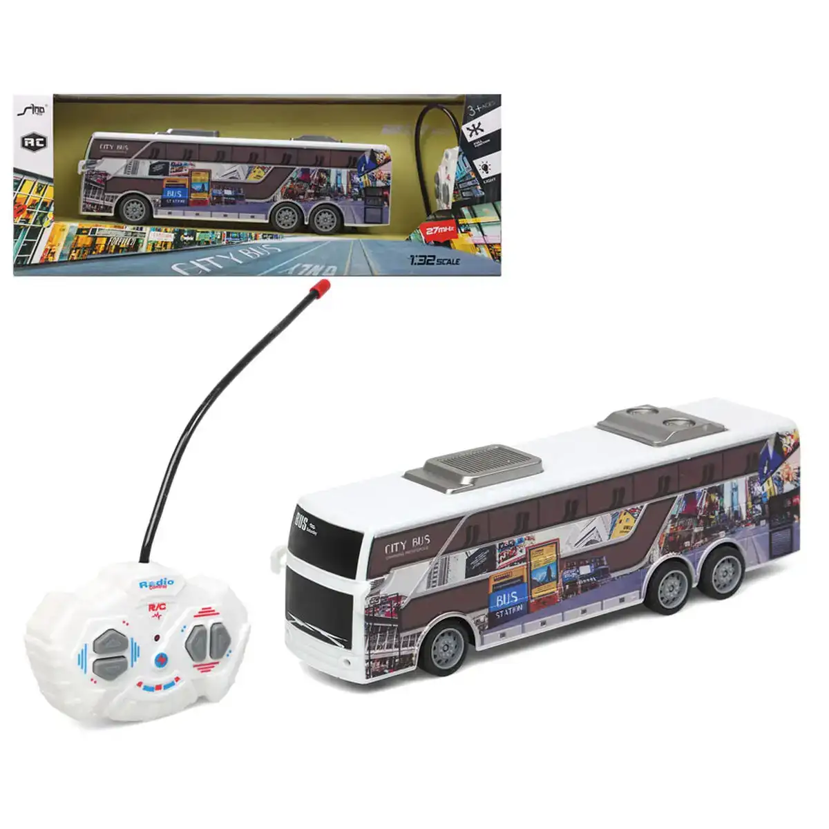 Le bus 36 x 14 cm telecommande 1 32_1116. DIAYTAR COTE D'IVOIRE - Là où Chaque Produit Évoque une Émotion. Parcourez notre catalogue et choisissez des articles qui vous touchent et qui enrichissent votre expérience.
