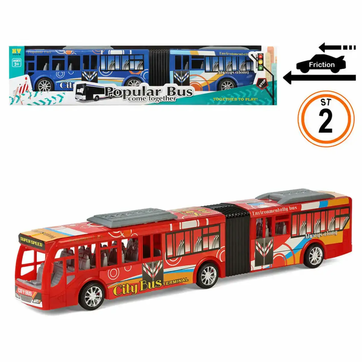 Le bus come together 57 x 13 x 9 cm_6627. Bienvenue chez DIAYTAR COTE D'IVOIRE - Où le Shopping Devient une Aventure. Découvrez notre collection diversifiée et explorez des produits qui reflètent la diversité du Côte d'Ivoire.