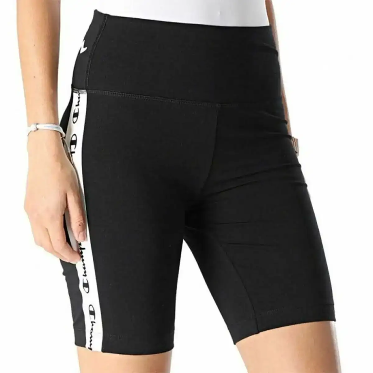 Legging court de sport champion sport tape cyclisme_7640. DIAYTAR COTE D'IVOIRE - L'Art de Vivre avec Authenticité. Explorez notre gamme de produits artisanaux et découvrez des articles qui apportent une touche unique à votre vie.