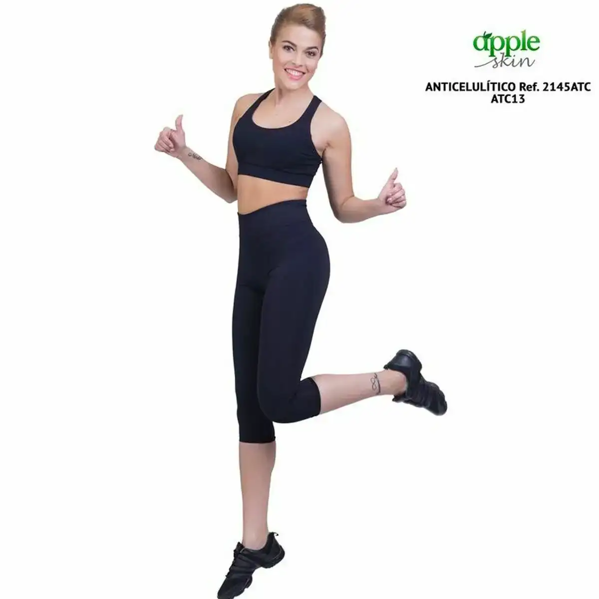 Leggings de sport pour femmes happy dance noir_5695. DIAYTAR COTE D'IVOIRE - Là où Chaque Produit Est une Trouvaille. Parcourez notre catalogue diversifié et découvrez des articles qui enrichiront votre quotidien, du pratique à l'insolite.