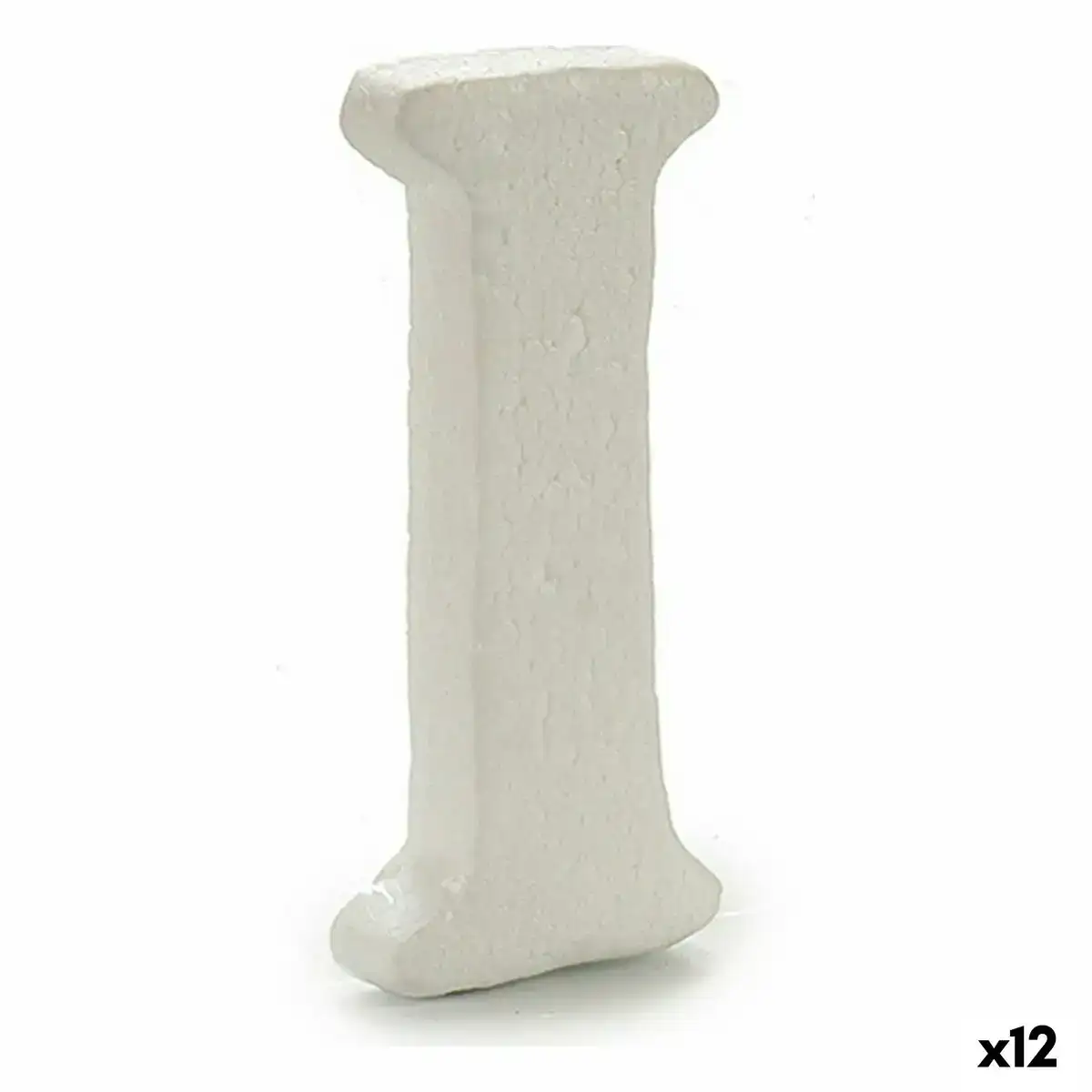 Lettre i blanc polystyrene 1 x 15 x 13 5 cm 12 unites _3729. DIAYTAR COTE D'IVOIRE - L'Art de Vivre le Shopping Éthique. Parcourez notre gamme et choisissez des produits qui reflètent notre engagement envers des pratiques durables.