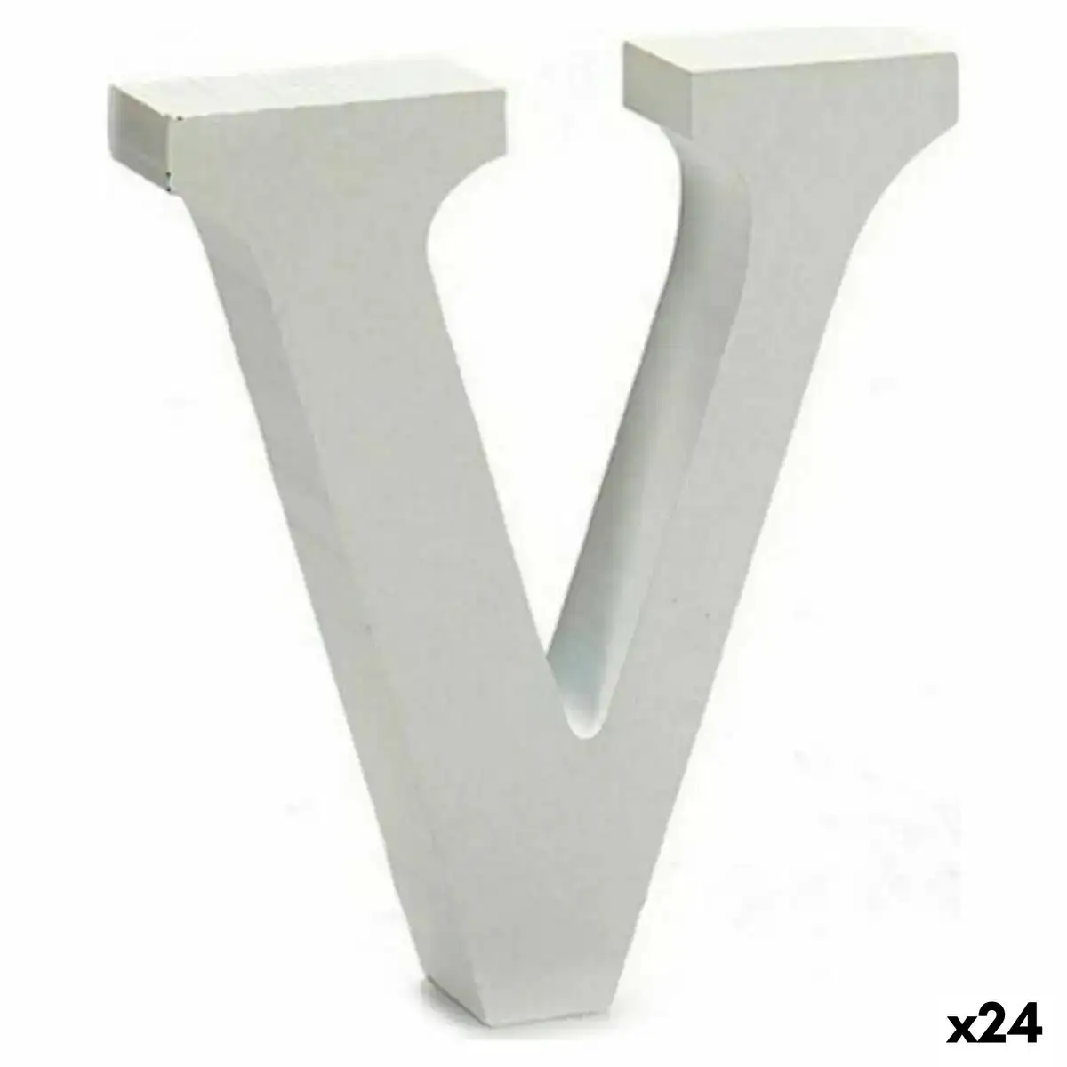 Lettre v 2 x 11 cm bois blanc 24 unites _1252. DIAYTAR COTE D'IVOIRE - Votre Plateforme Shopping Engagée. Explorez notre catalogue et choisissez des produits qui reflètent notre dévouement envers la qualité et la satisfaction du client.