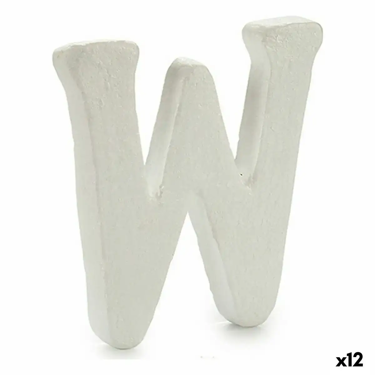 Lettre w blanc polystyrene 1 x 15 x 13 5 cm 12 unites _9090. DIAYTAR COTE D'IVOIRE - Où le Shopping est un Plaisir Engagé. Parcourez notre catalogue et choisissez des produits qui respectent vos valeurs et vos attentes.