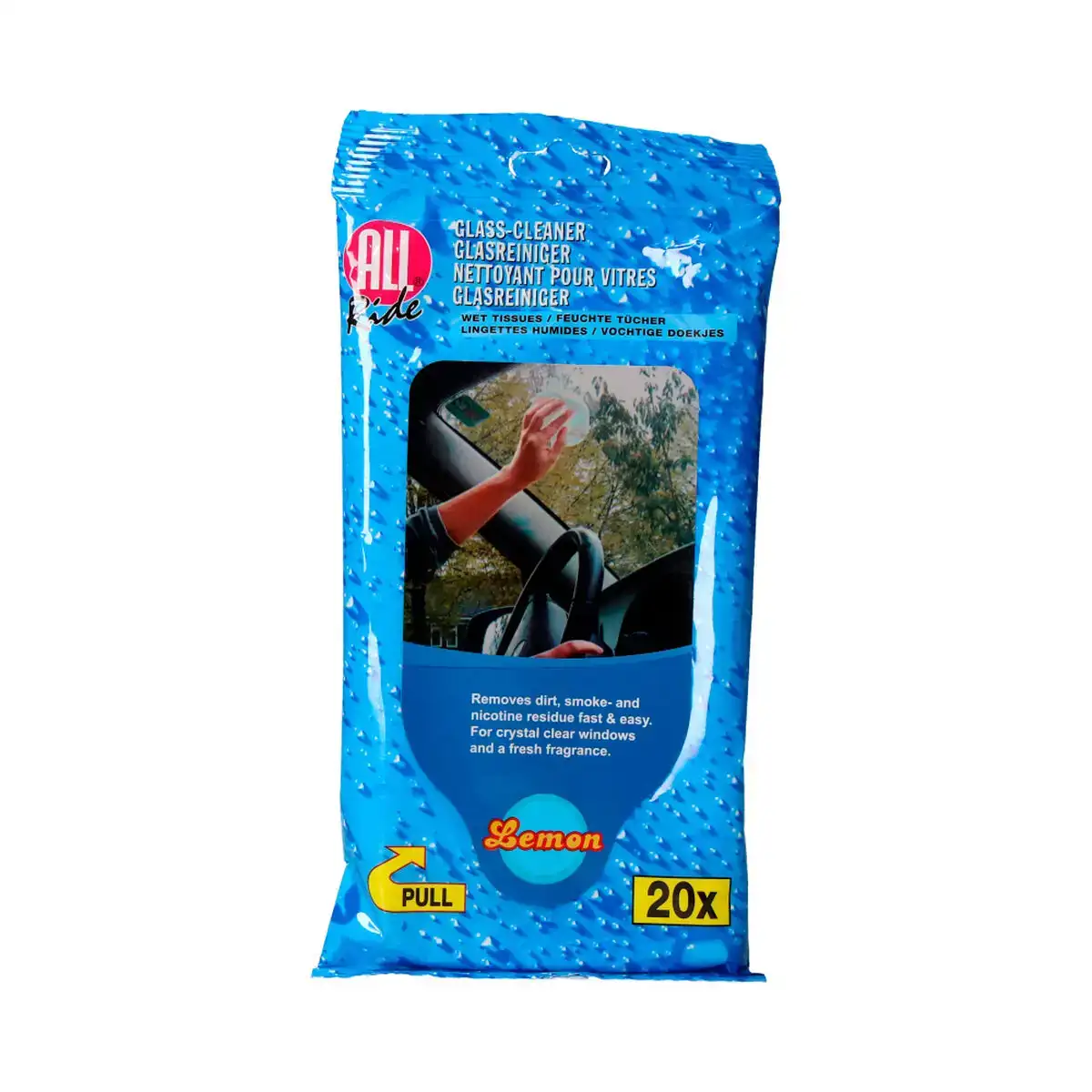Lingettes all ride nettoyant a vitres 20 unites _2656. DIAYTAR COTE D'IVOIRE - Votre Destination pour un Shopping Éclairé. Parcourez notre boutique en ligne pour découvrir des produits de qualité qui embelliront votre quotidien.