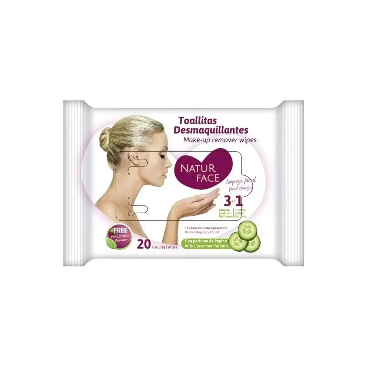 Lingettes demaquillantes natur face concombre 20 uds _8740. Entrez dans l'Univers de DIAYTAR COTE D'IVOIRE - Où Choisir est un Voyage. Explorez notre gamme diversifiée et trouvez des articles qui répondent à tous vos besoins et envies.