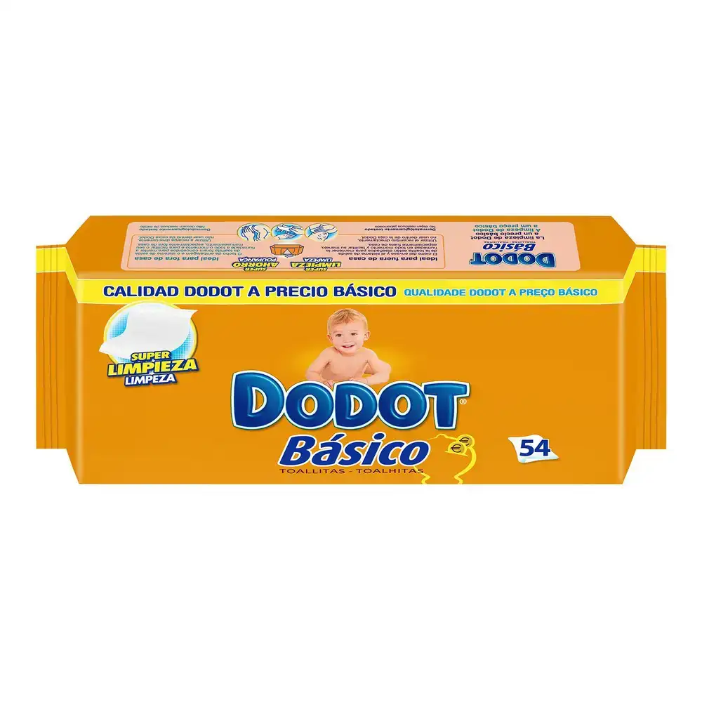 Lingettes impregnees dodot basique 54 uds _9927. DIAYTAR COTE D'IVOIRE - L'Art de Vivre le Shopping Authentique. Découvrez notre boutique en ligne et trouvez des produits qui célèbrent la culture et l'héritage du Côte d'Ivoire.