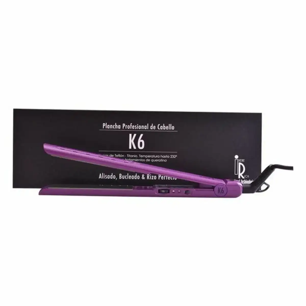Lisseur a cheveux k6 irene rios 180w_9047. DIAYTAR COTE D'IVOIRE - Où Chaque Produit a son Histoire à Raconter. Parcourez notre catalogue et découvrez des articles qui portent en eux la passion et l'histoire du Côte d'Ivoire.
