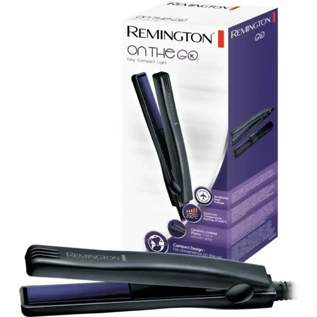 Lisseur a cheveux remington s2880 noir_4060. DIAYTAR COTE D'IVOIRE - Où Chaque Produit a son Histoire à Raconter. Parcourez notre catalogue et découvrez des articles qui portent en eux la passion et l'histoire du Côte d'Ivoire.